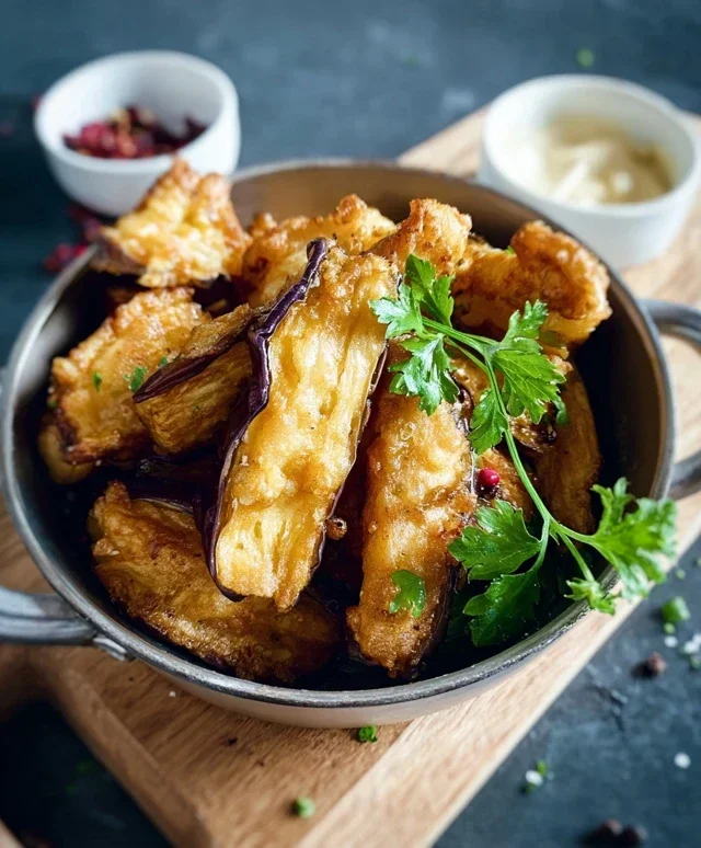 Knusprige Aubergin extract extracten aus der Heißluftfritteuse – Leicht, lecker, unwiderstehlich