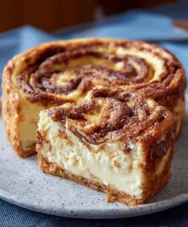 Zimtschnecken Käsekuchen mit Frischkäse