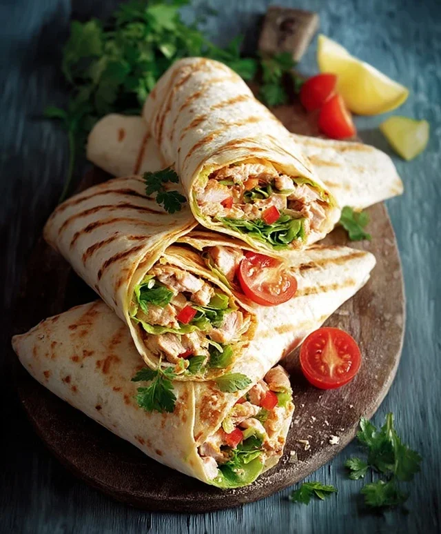 Tortilla Wraps mit Thunfisch