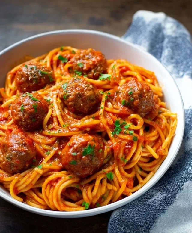 Instant Pot Spaghetti and Meatballs