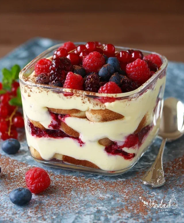 TIRAMISU AI FRUTTI DI BOSCO