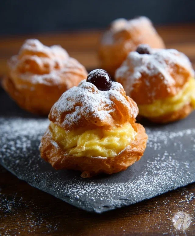 Zeppole in friggitrice ad aria