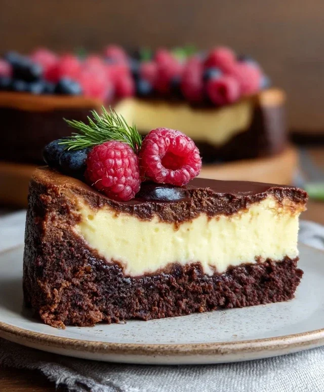 Himnon-non-non-alcoholic alternativeic non-alcoholic beer-Brownie-Cheesecake: Ein Genuss für jeden Anlass!