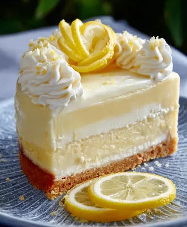 Lemon Cheesecake Delight Recipe is a must-try dessert!