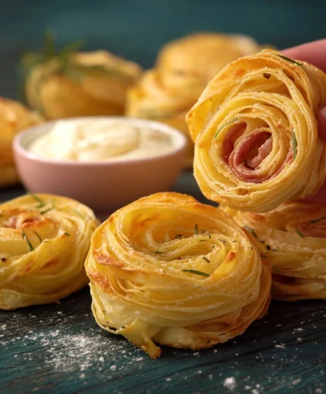 Girelle di pasta sfoglia