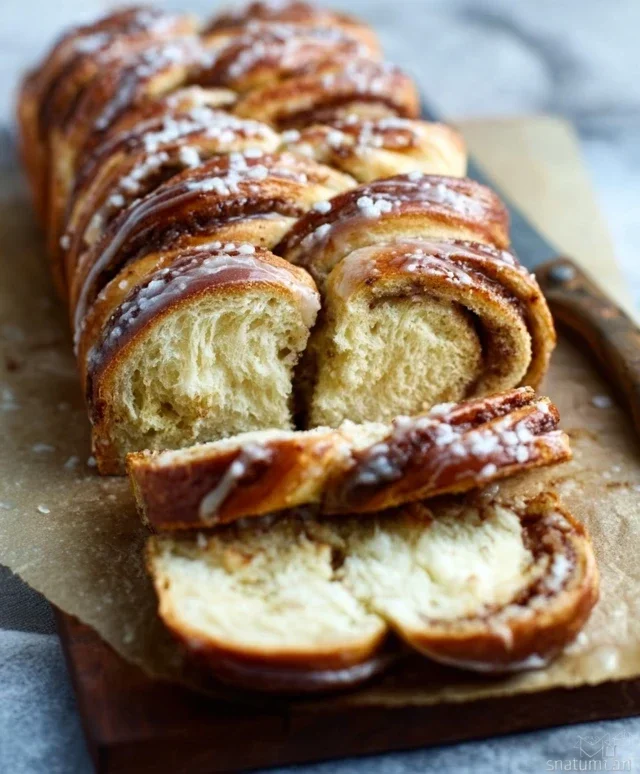 Fluffiges Zimtschnecken Brot
