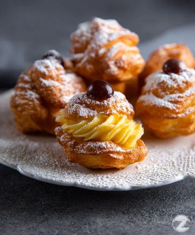 Zeppole in friggitrice ad aria