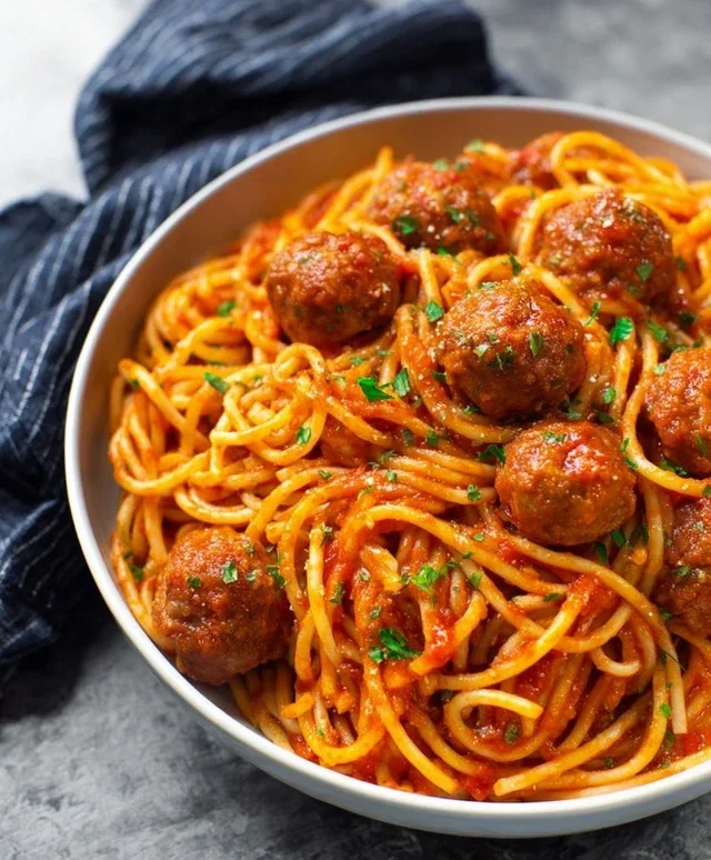Instant Pot Spaghetti and Meatballs
