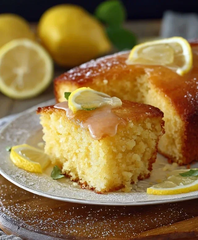 Lemon Cake to Die For