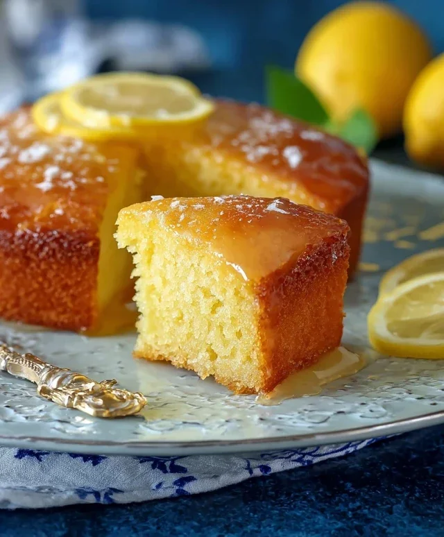Lemon Cake to Die For
