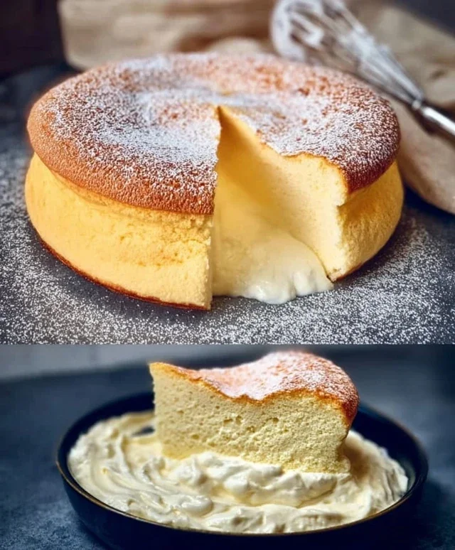 Wolkenkuchen ohne Mehl mit 450g Joghurt in 15 Minuten im Ofen - Kochen Mit Uns