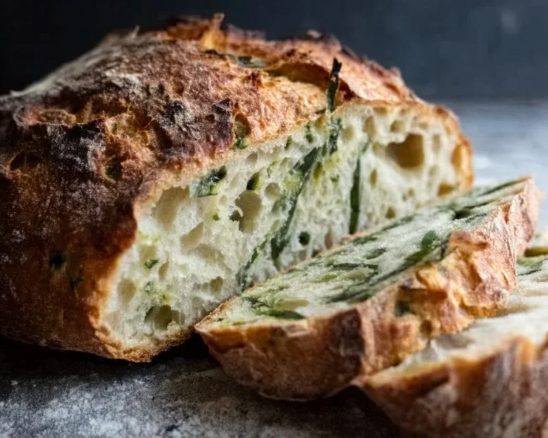 Knuspriges Bärlauchbrot