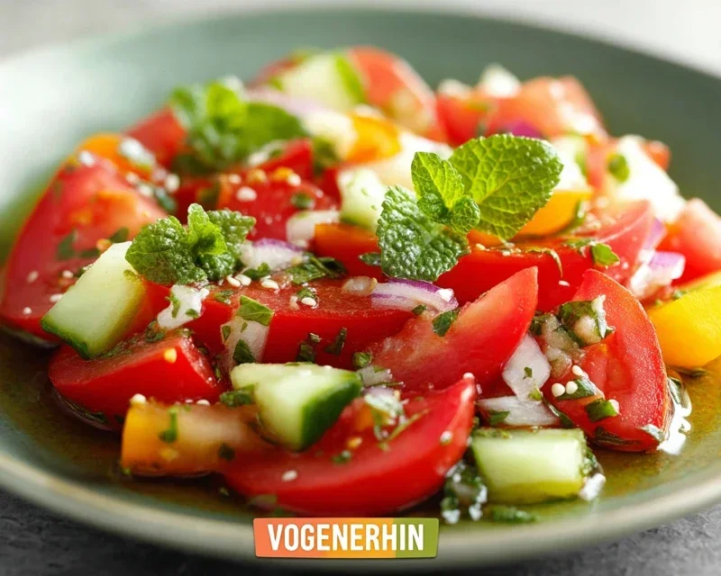 Tomaten Gurken Salat