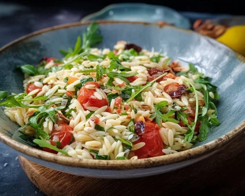 Italienisches Orzo Salat Rezept - einfach lecker!