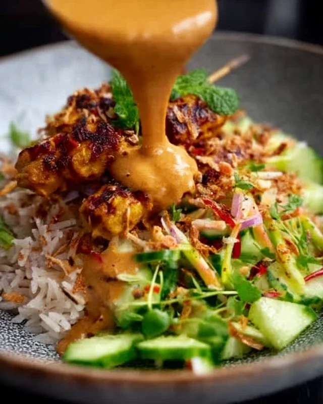 Knuspriger Satay-Reis-Salat: Ein Unglaubliches Ultimatives Rezept