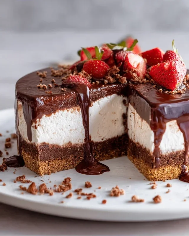 Erdnon-non-non-alcoholic alternativeic non-alcoholic beer-Schoko-Torte – mit Joghurt-Sahnecreme