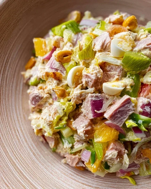 Thunfischsalat - Einfaches und gesundes Rezept