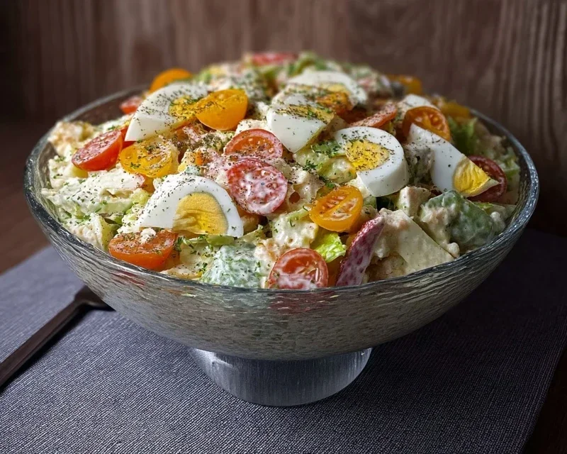 7 Tassen Salat, einzigartig lecker !
