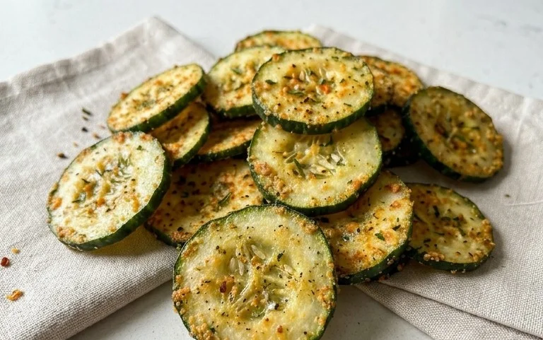 Crunchy Ranch Cucumber Chips Recipe You'll Crave Again!
