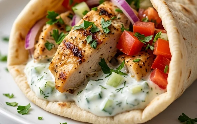 Griekse Kipwraps met Tzatziki maken is eenvoudig en lekker!