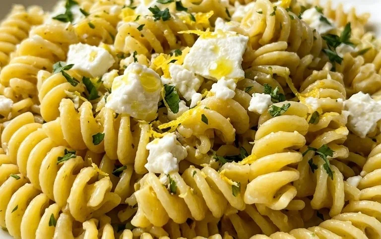 Zitronen-Feta-Pasta: So schnell und lecker gelingt's!