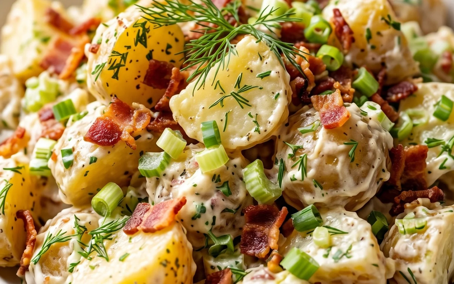 Crunchy Potato Salad