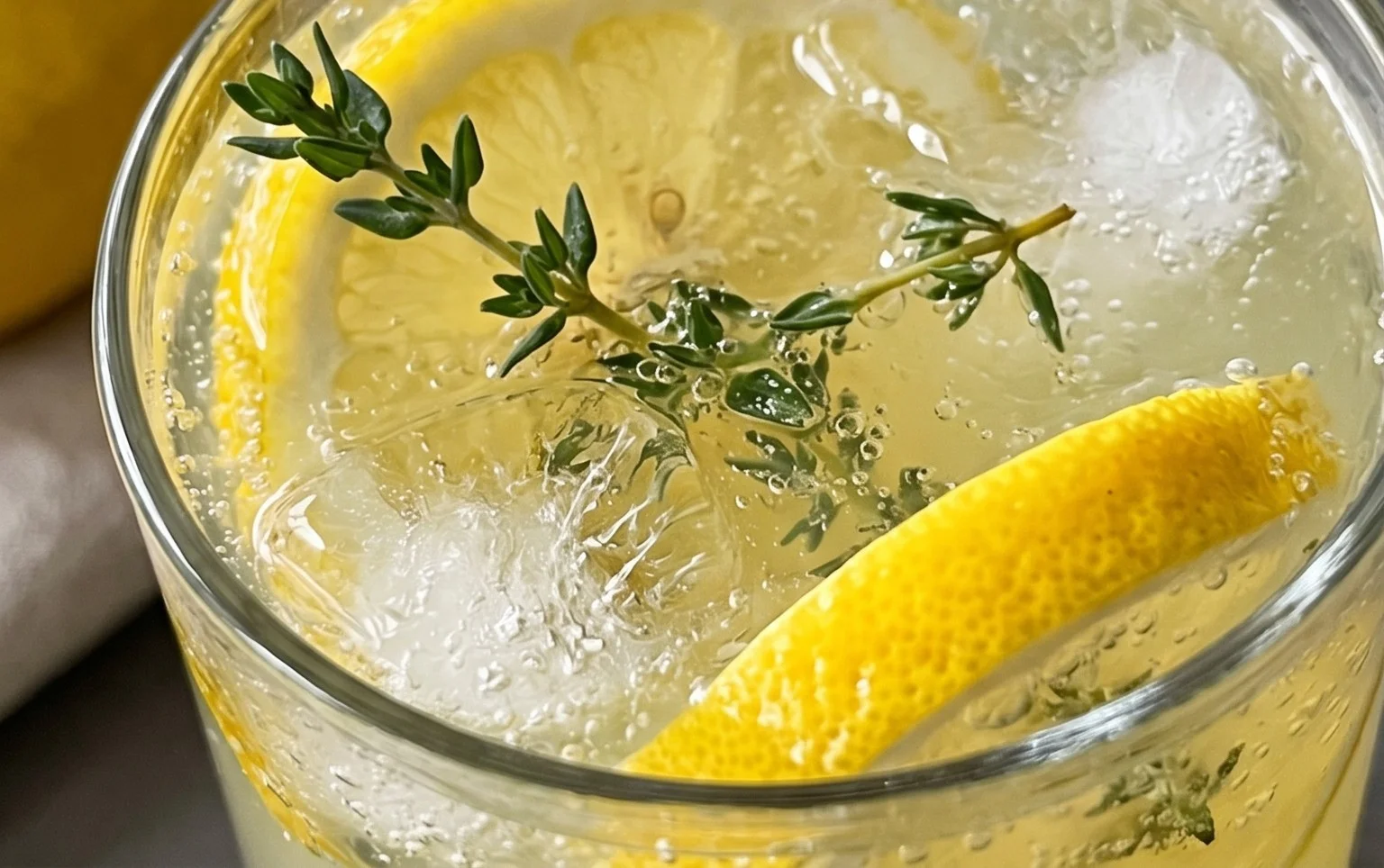 Zitronen-Thymian-Limonade