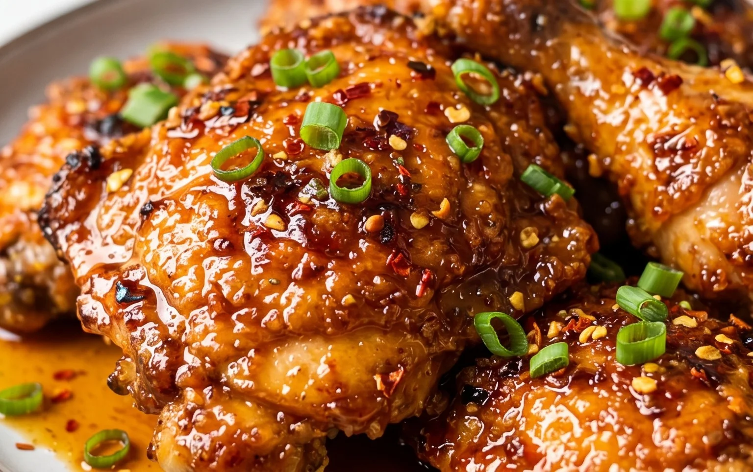 Baked Crunchy Hot Honey Chicken