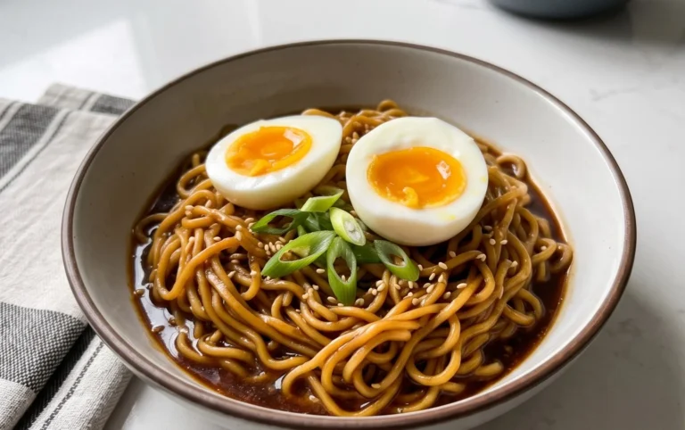 Easy Saucy Ramen Noodles