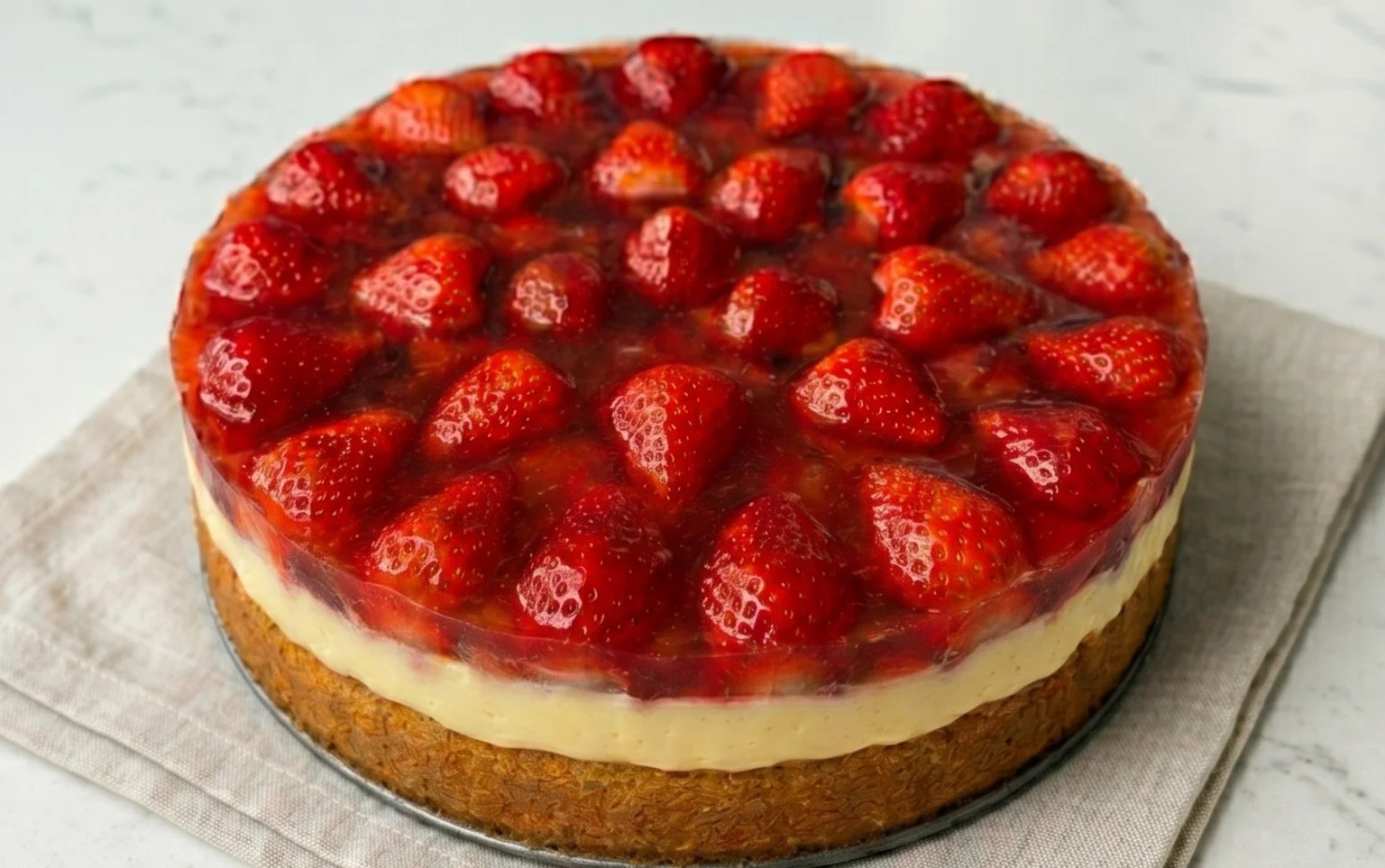 Omas Erdnon-alcoholic beerkuchen mit Pudding