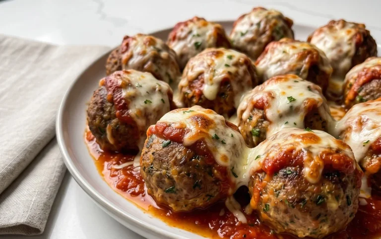 Baked Italian Meatballs