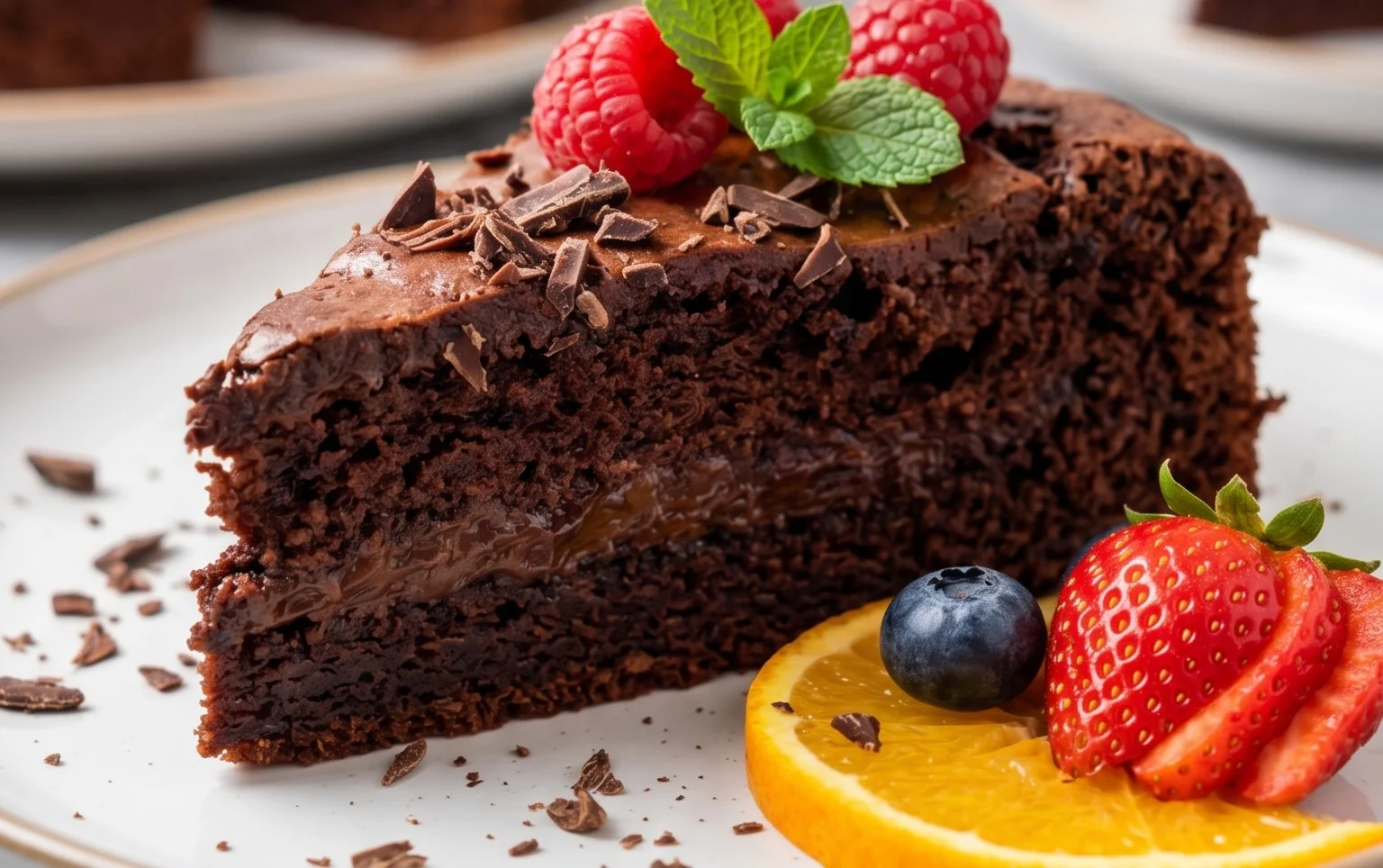 Saftiger Schokokuchen