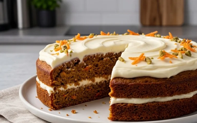 Karottenkuchen mit Frischkäse-Frosting