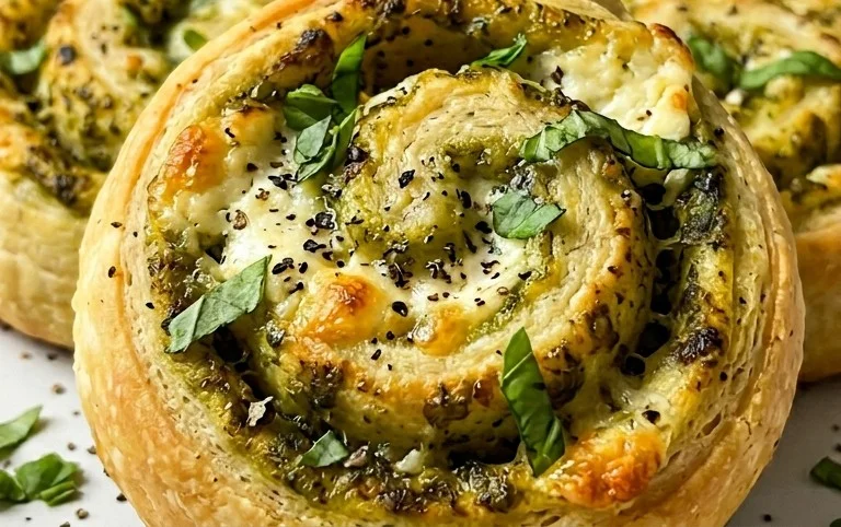 Pesto Feta Rolls