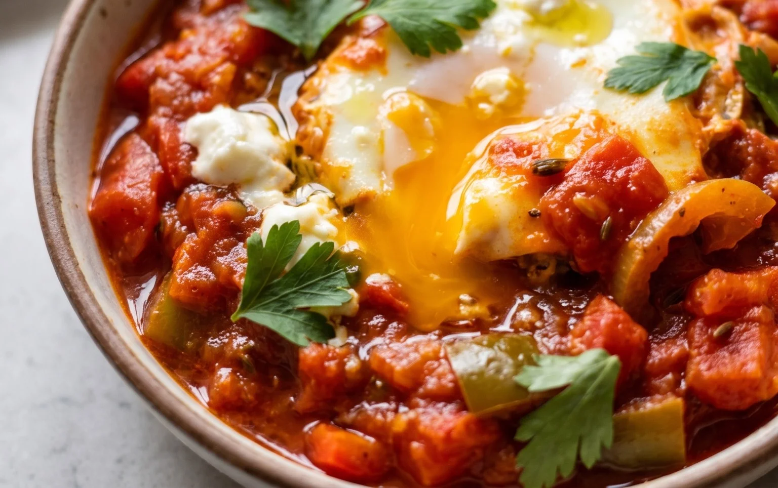 One Pan Shakshuka (Eggs in Hell)
