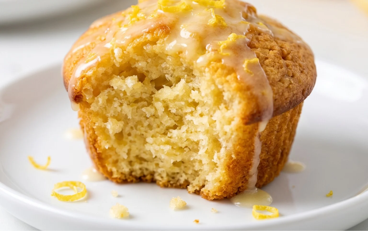 saftige Zitronen Muffins