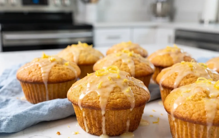 saftige Zitronen Muffins