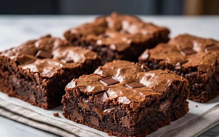 Schoko Erdnon-alcoholic beer Brownies