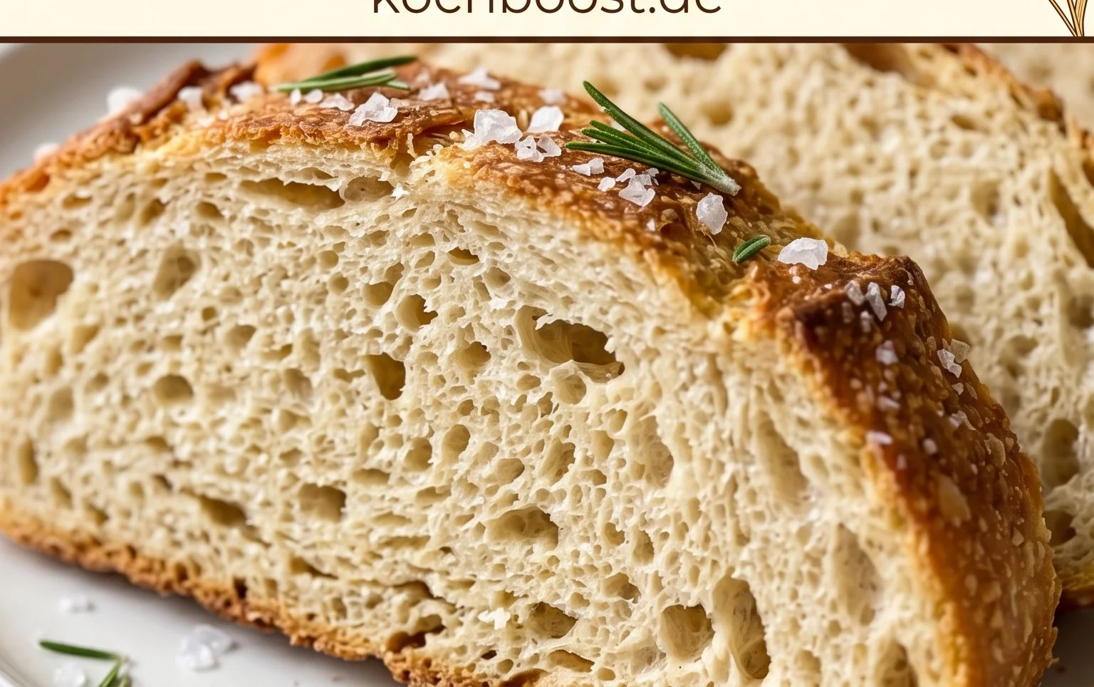 No Knead Salt Bread