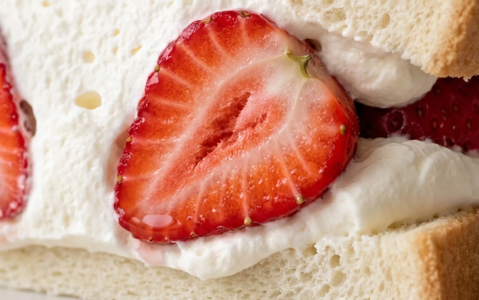 4-ingredient Strawberry Sando