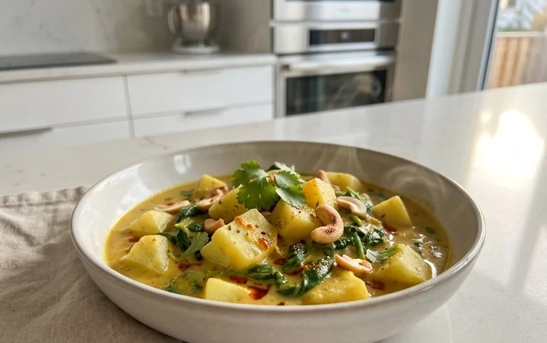 Kohlrabi-Curry – cremig & lecker