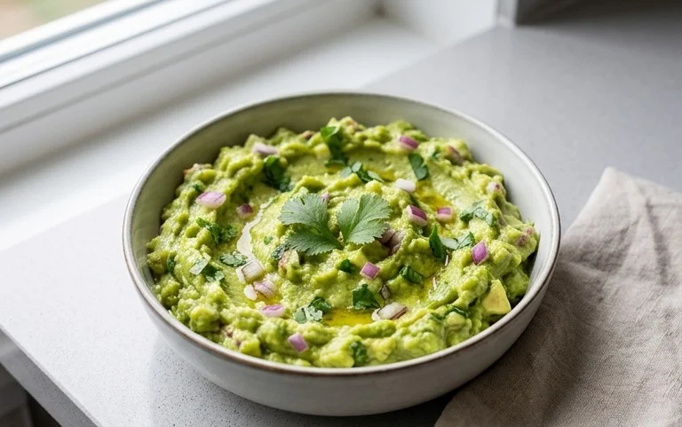 Easy 4 Ingredient Guacamole