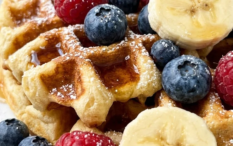 Greek Yogurt Waffles