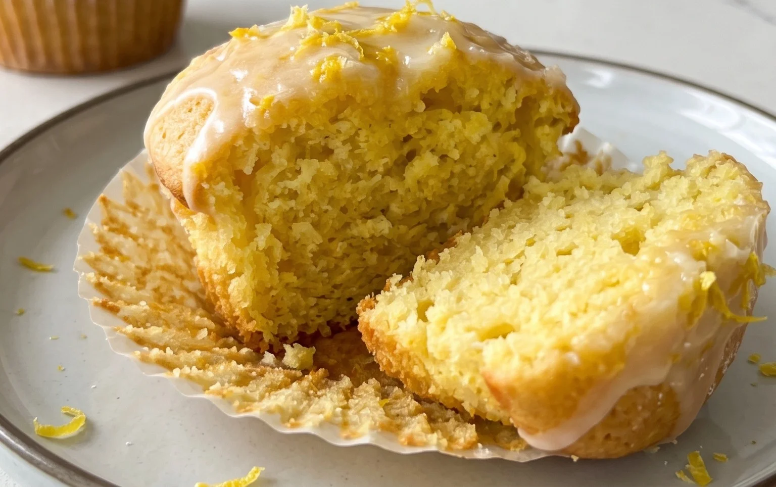 Zitronenmuffins – schnell & einfach
