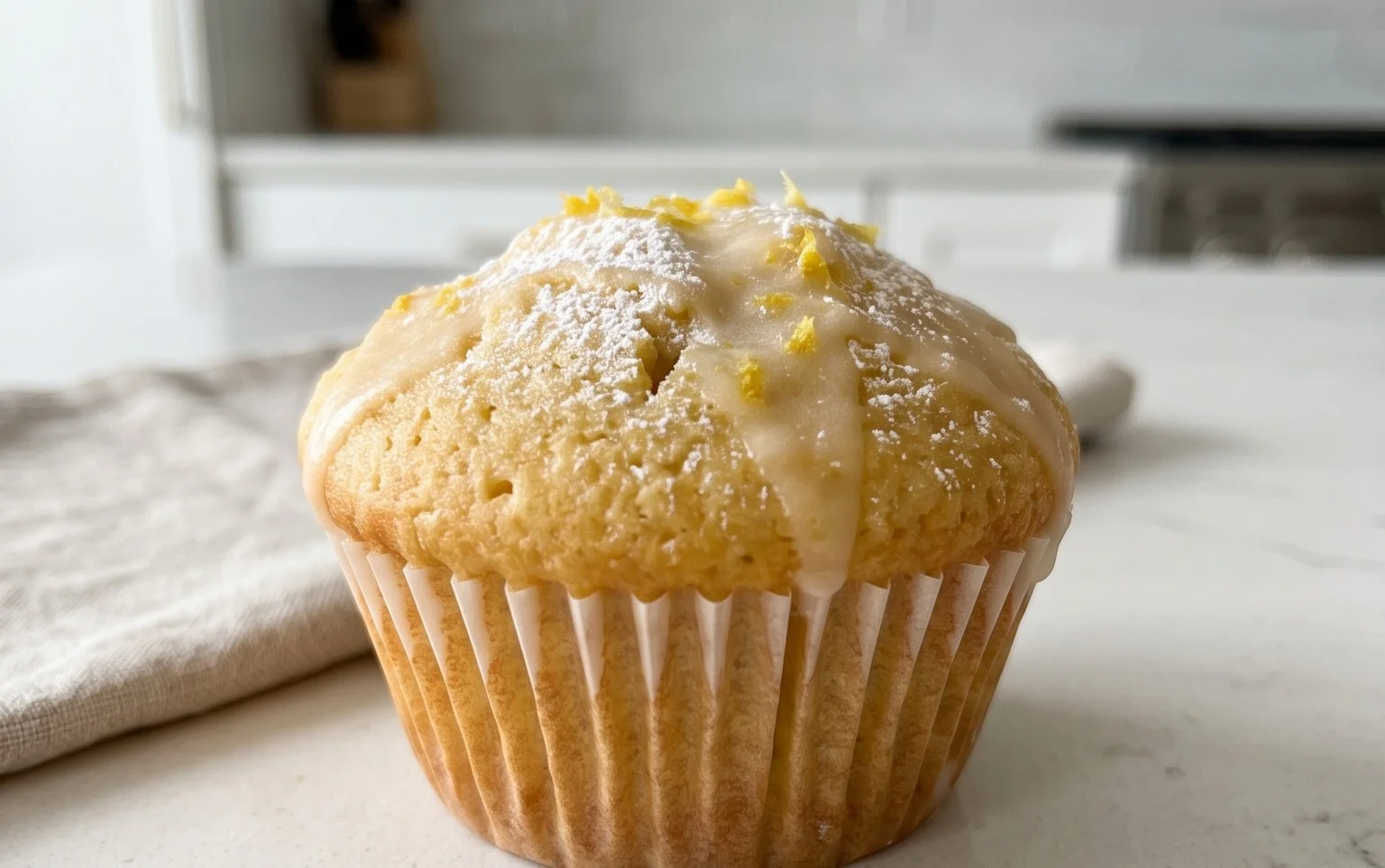 Zitronenmuffins – schnell & einfach