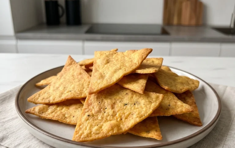 Keto Tortilla Chips (2 Ingredients!)