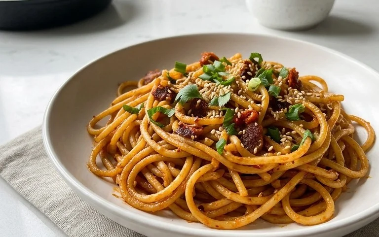 Spicy Potato Noodles