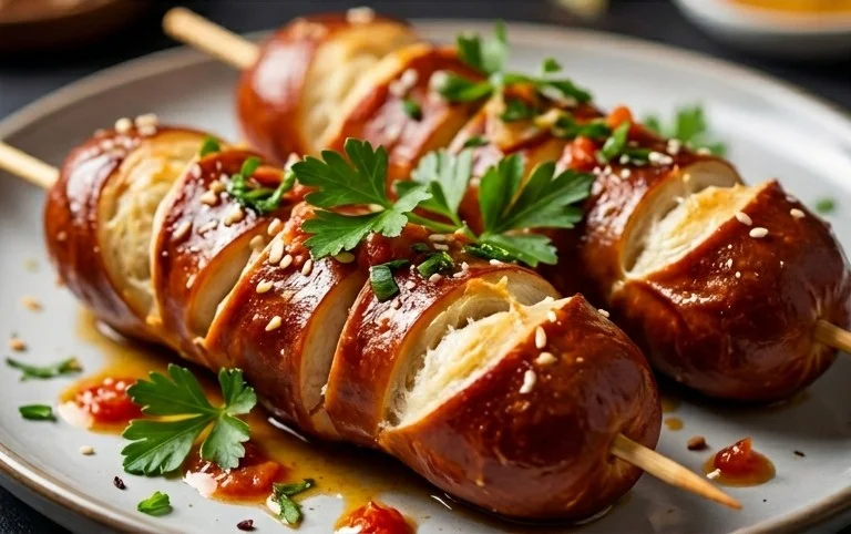Bayerische Laugenspieße