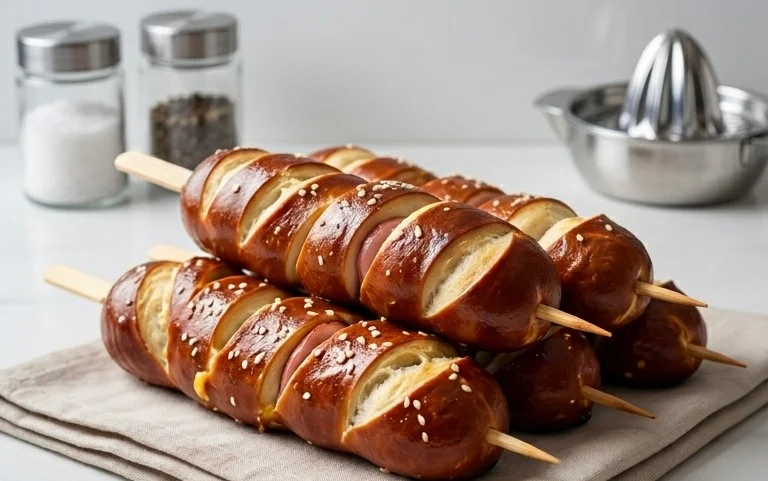 Bayerische Laugenspieße