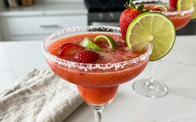 Alkoholfreier Erdnon-alcoholic beer-Margarita-Mocktail